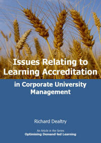 issues relating to learning accreditation issues relating to learning accreditation
