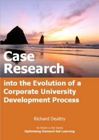 case research case research in the evolution of corporate university development process