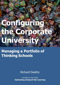 configuring the corporate university configuring the corporate university